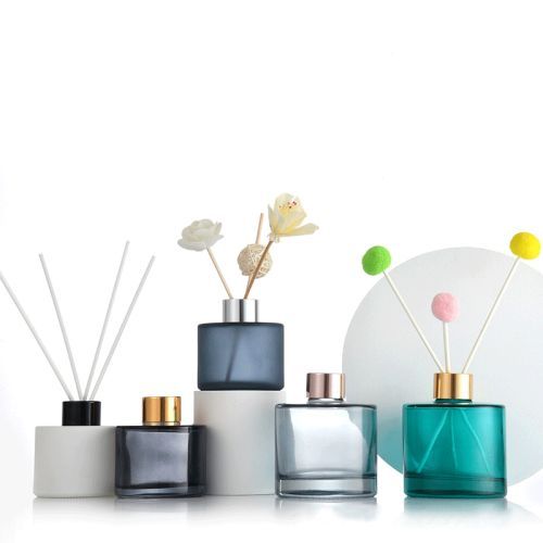 50ml 95ml 130ml 150ml 175ml 220ml Round Customized Clear Glass Aromareed Diffuser Bottle