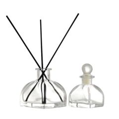 50ml 100ml 150ml 250ml Customized Clear Glass Aroma Reed Diffuser Bottle