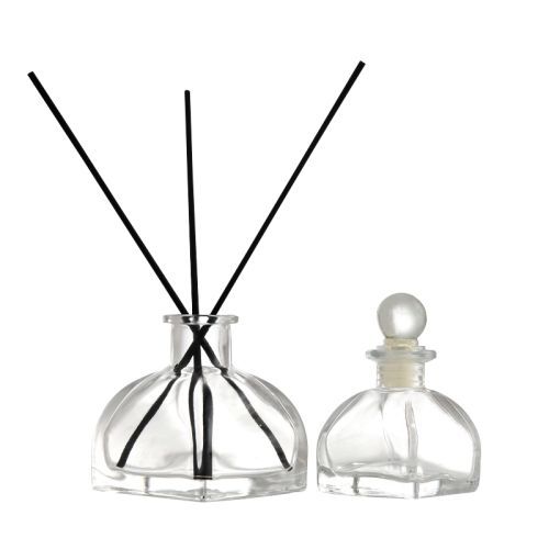 50ml 100ml 150ml 250ml Customized Clear Glass Aroma Reed Diffuser Bottle