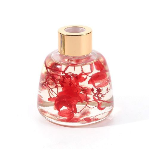 100ml 200ml Round Customized Various Color Clear Glass Aromareed Diffuser Bottle