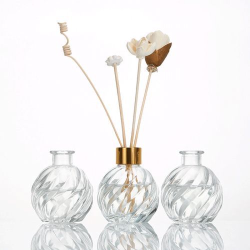 100ml 250ml Customized Car Glass Aroma Reed Diffuser Bottle