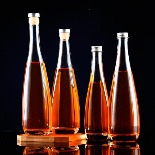 330ml 500ml Round Empty Whisky Brandy Rum Tequila Gin Vodka Liquor Wine Glass Bottle