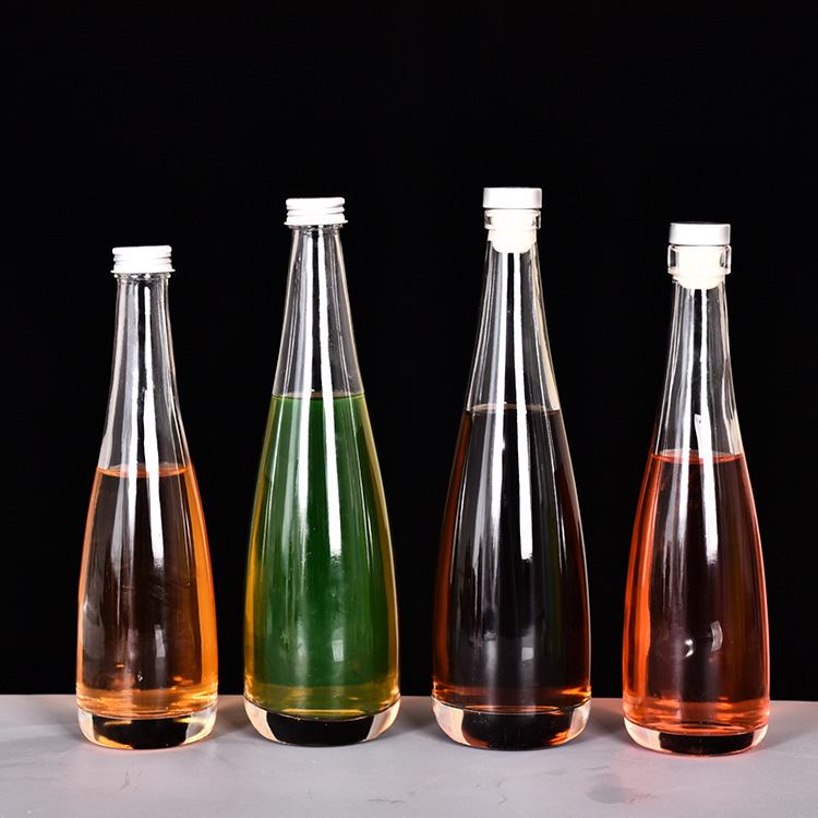 330ml 500ml Round Empty Whisky Brandy Rum Tequila Gin Vodka Liquor Wine Glass Bottle
