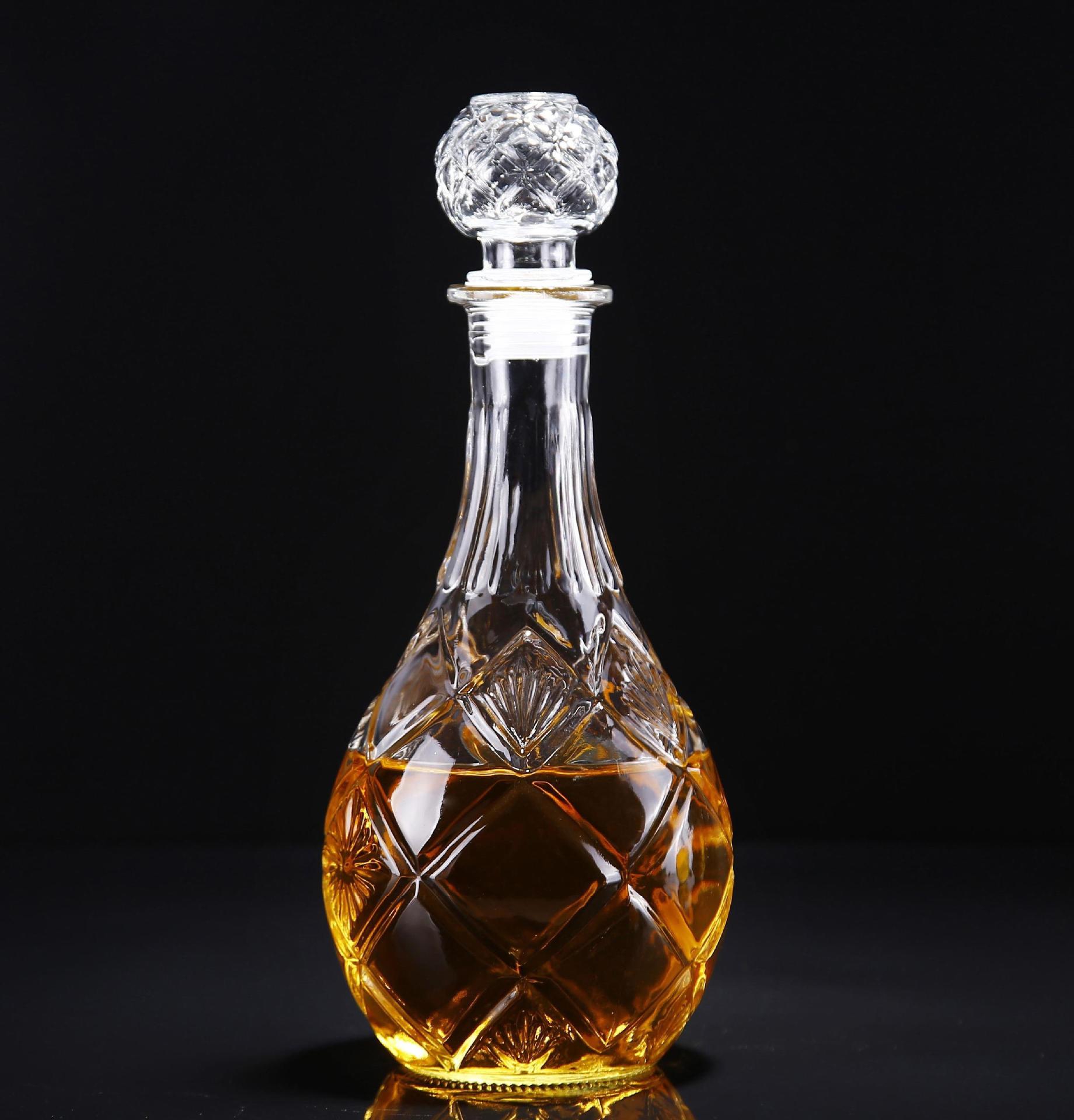 500ml 1000ml Empty Liquor Wine Glass Bottle for Whiskey Whisky Liquor