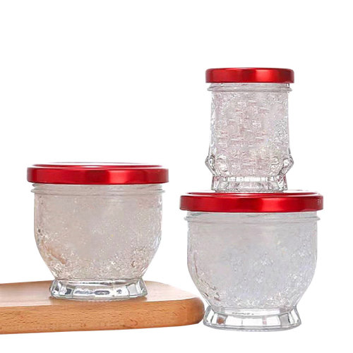 50ml 75ml 100ml 150ml Glass Jar for bird's nest