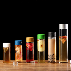 250ml 300ml 350ml 400ml 500ml 800ml Round Empty Water Beverage Glass Bottle