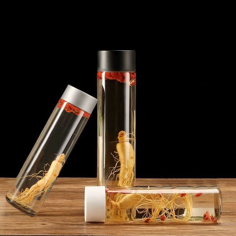 250ml 300ml 350ml 400ml 500ml 800ml Round Empty Water Beverage Glass Bottle