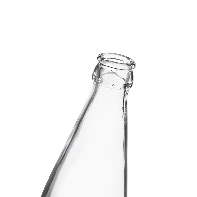 Glass wine bottle