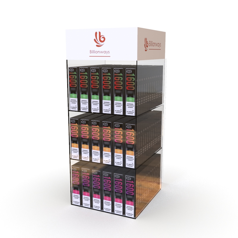 E Liquid Display Stand with customized logo