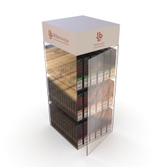 E Liquid Display Stand mit individuellem Logo