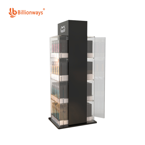 Smoke Shop & Vapor Displays E-Cigarette Display Stands with Cutomized Color and Logo