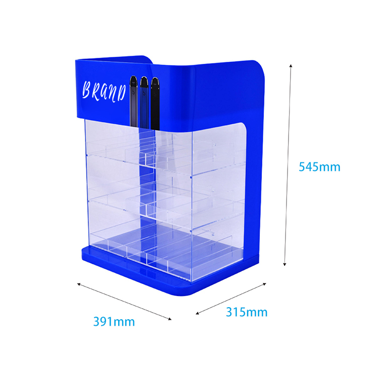 Disposable Vape Display Stand With Customized Logo and Color