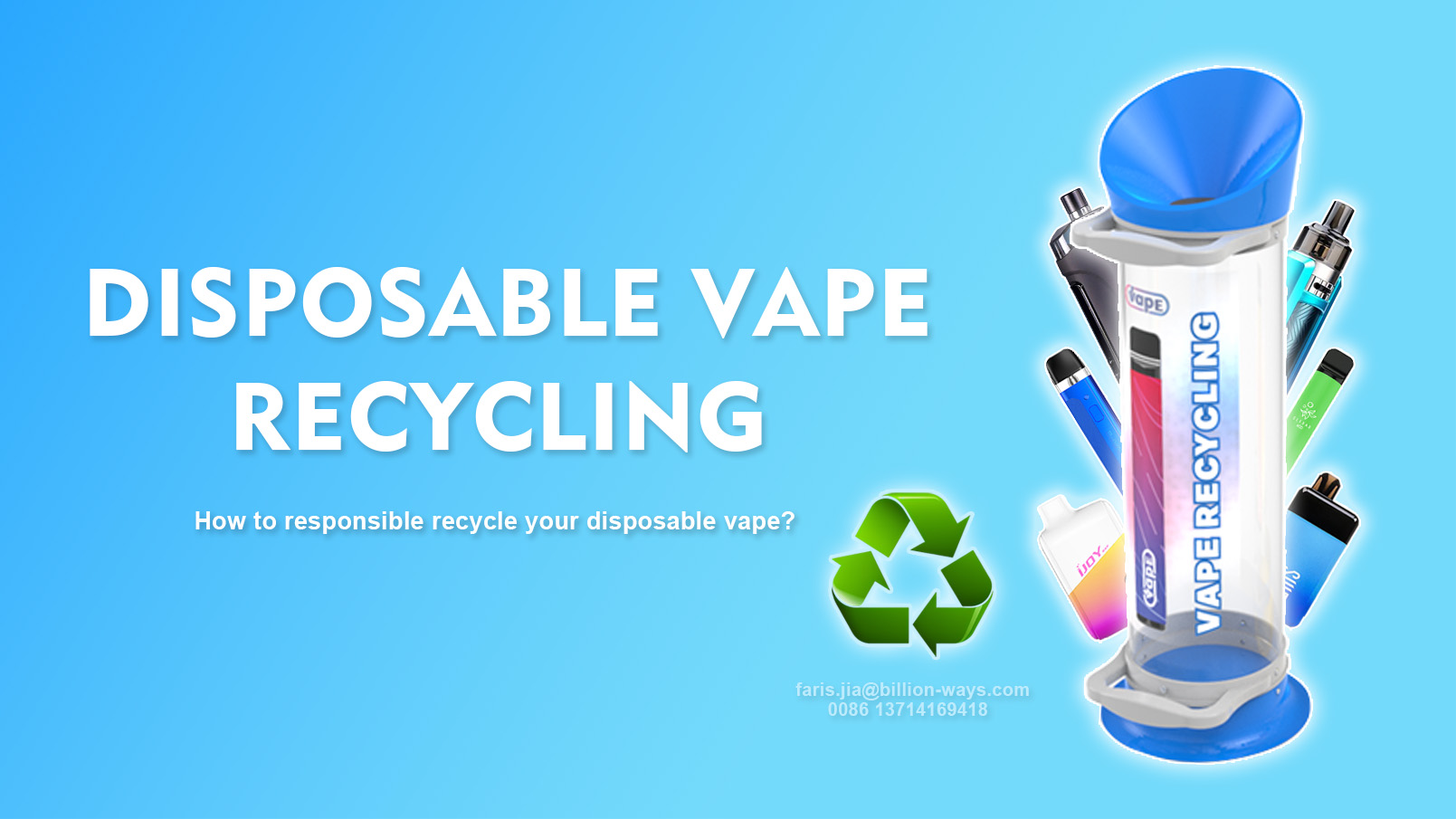 The Environmental Threat of Casual Electronic Cigarette How to