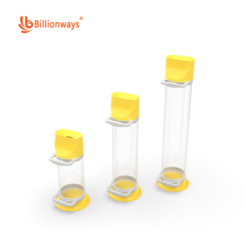 Customized Logo Customized Sticker 6L,10L,18L Transparent Tube Clear Disposable Vapes Recycling bin