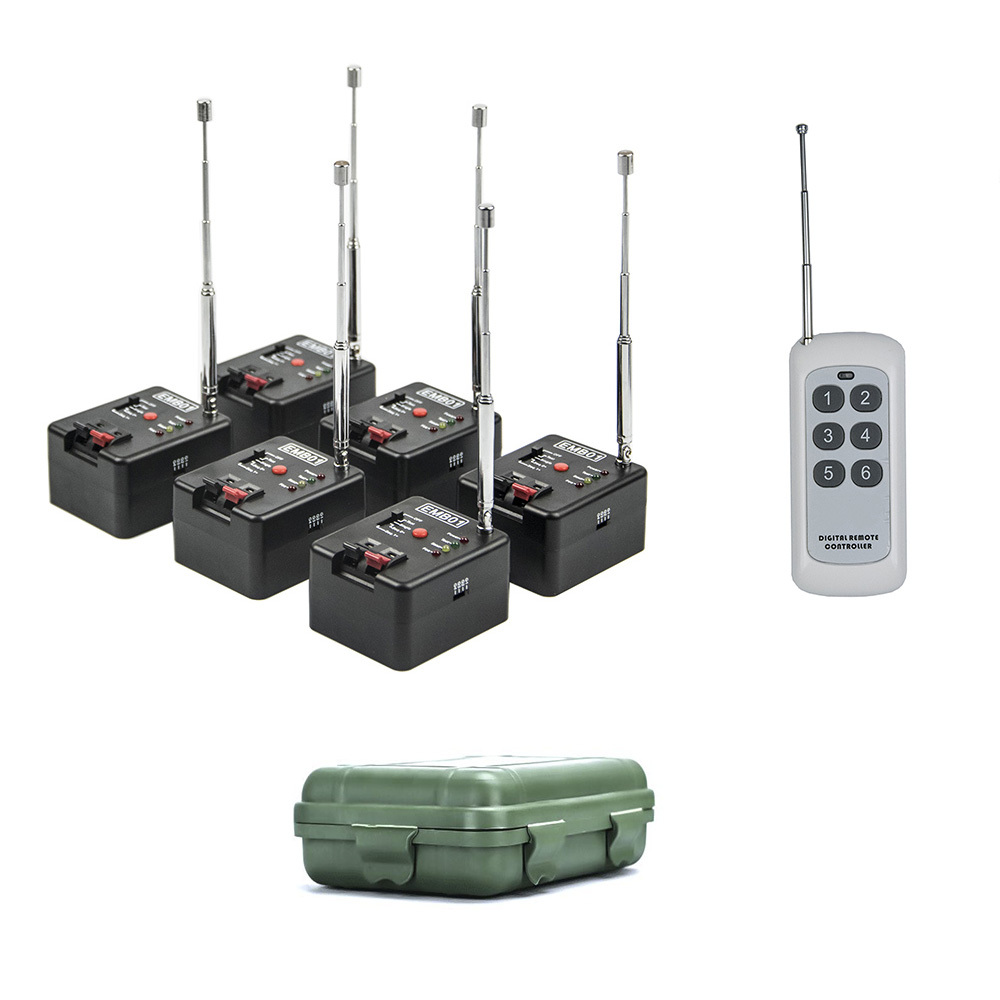 6 Cue Fireworks Firing System EMB01-06R