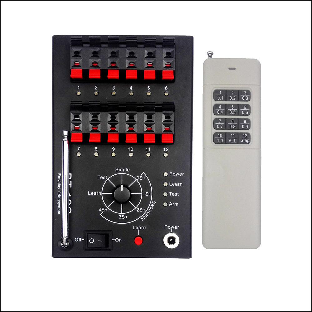 12 Cue Fireworks Firing System EMB12-01R