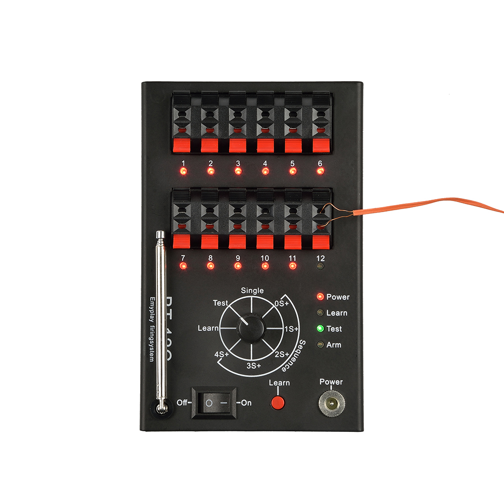 12 Cue Fireworks Firing System EMB12-01R
