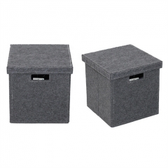 Felt Storage Boxes With Lids