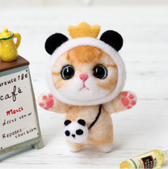 Needle Felt Animal Wool Felt Kit