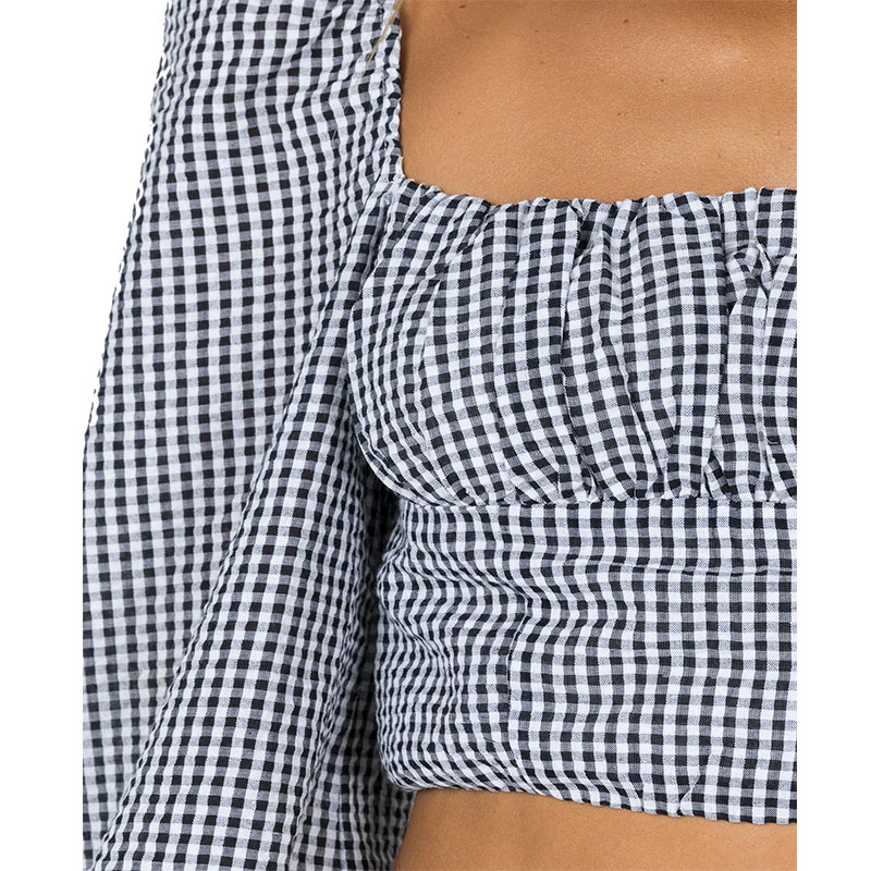 womens summer long sleeve Crop top