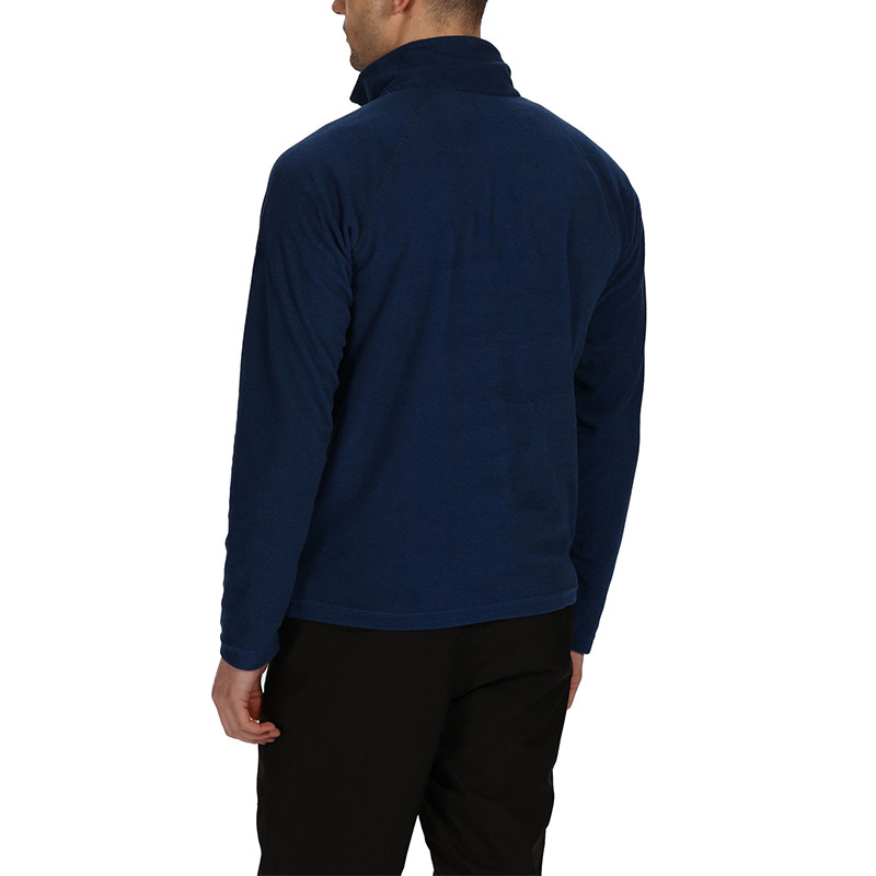 men's half zip fleece top