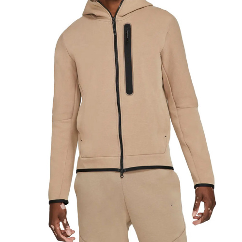 Mens fleece full zip hood