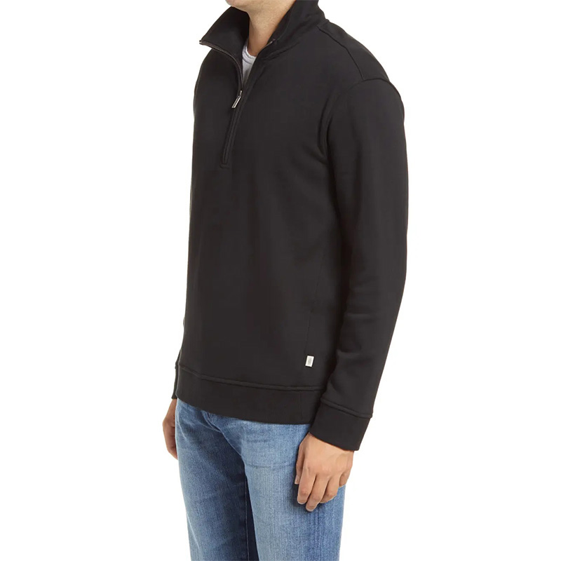 Mens half zip pullover