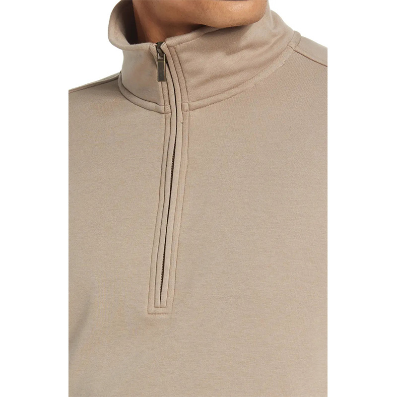 Mens half zip pullover