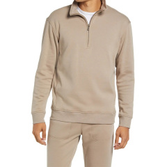 Mens half zip pullover