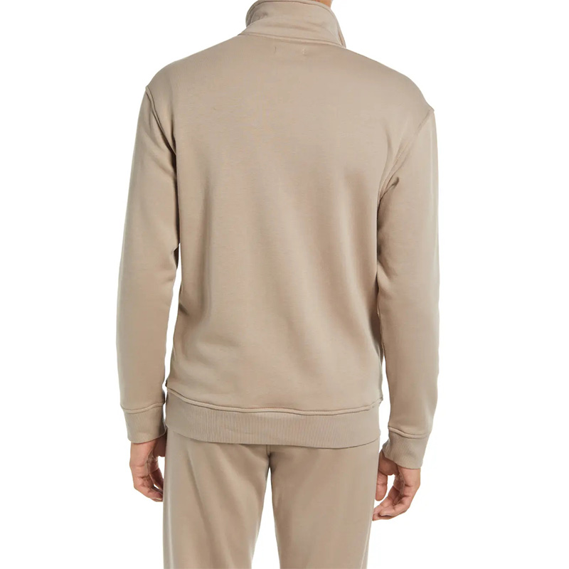 Mens half zip pullover