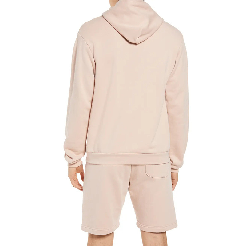Mens beach hoodie with shorts