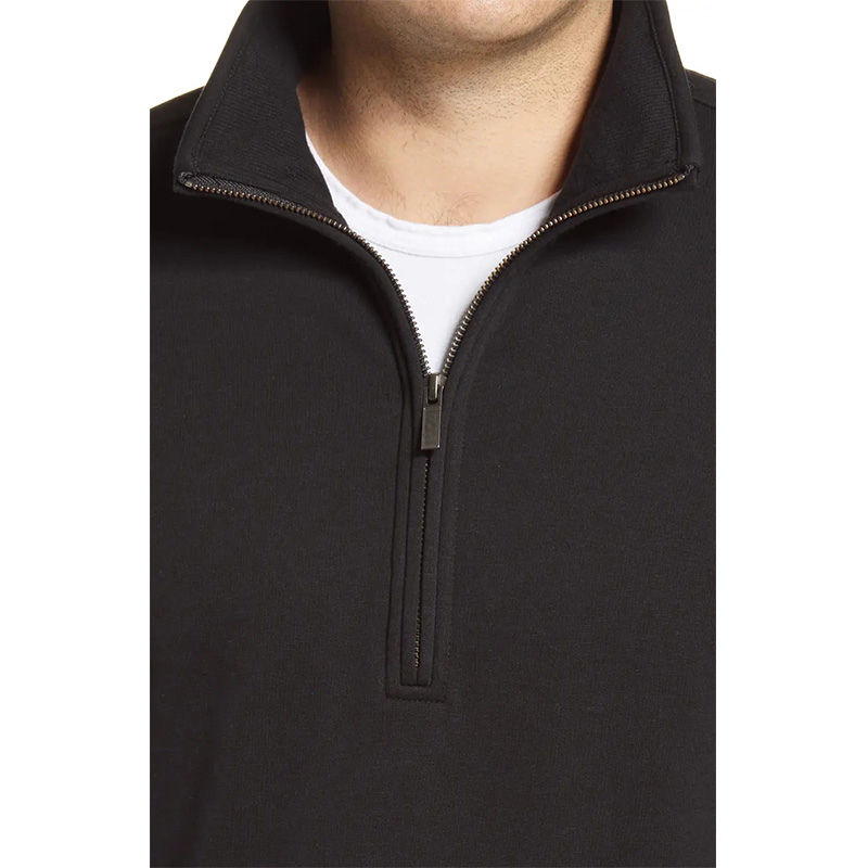 Mens half zip pullover