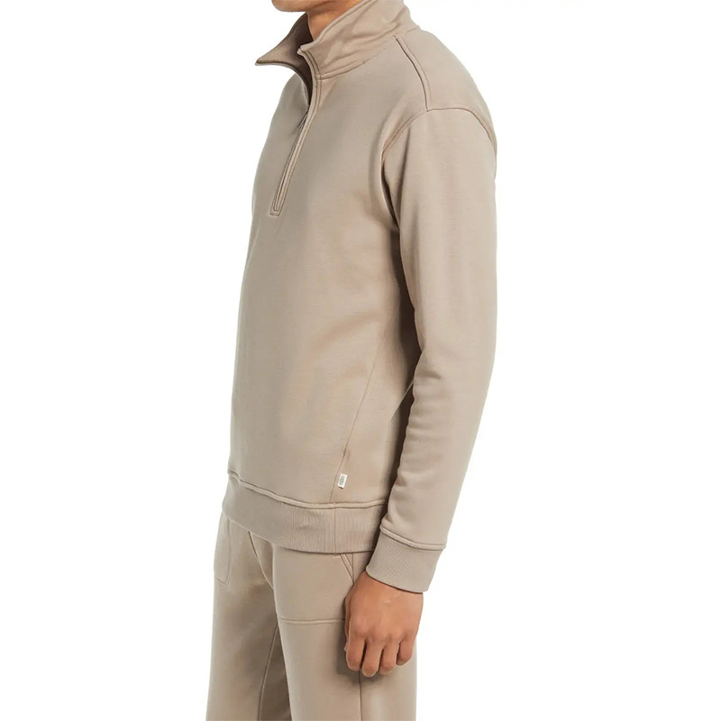 Mens half zip pullover