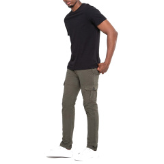 Men's threadbare slim fit cargo pants