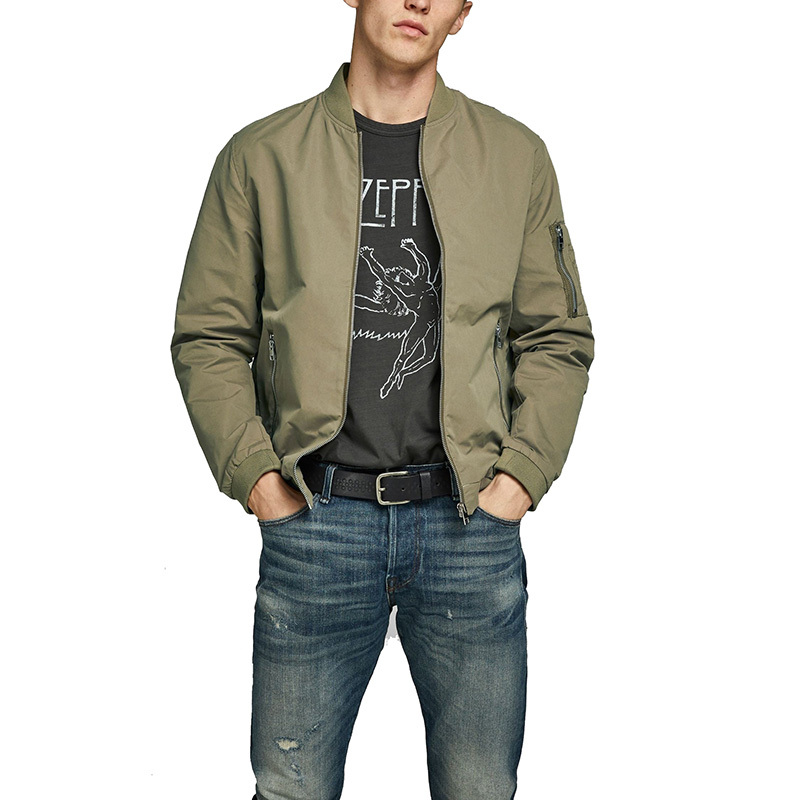 Mens custom bomber jacket