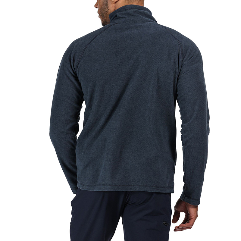 men's half zip fleece top