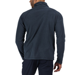 men's half zip fleece top