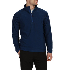 men's half zip fleece top