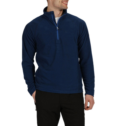 men's half zip fleece top