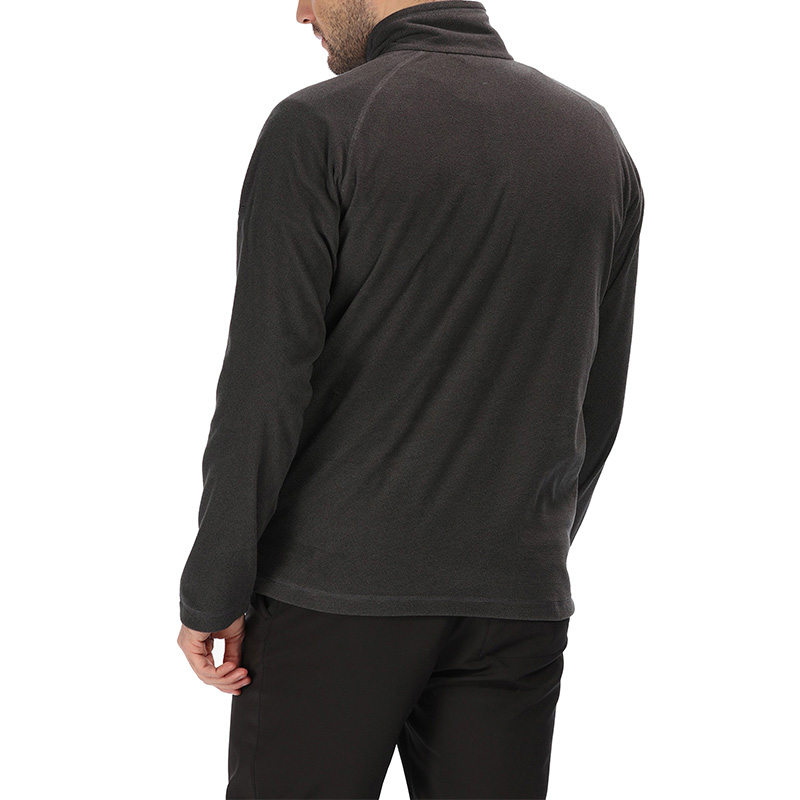 men's half zip fleece top