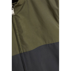 Varsity colourblock jacket mens