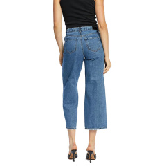 Women's high waisted wide leg jeans