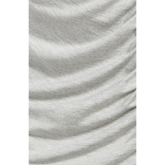 Ruched turtleneck long sleeve bodycon dress