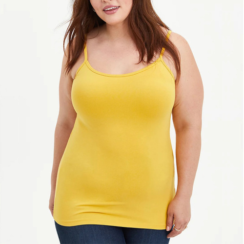 Plus size women's sleeveless tank tops camisoles