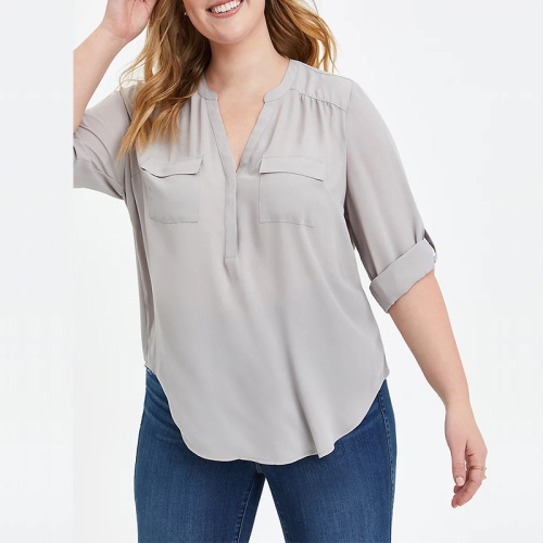 Plus size womens shirts and blouses