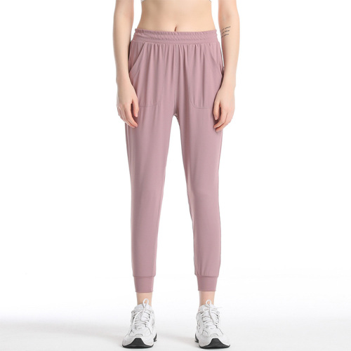 Hot women's high-waisted loose fit workout yoga pants