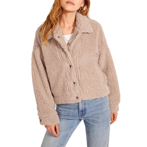 Faux fur bomber jacket with hood womens