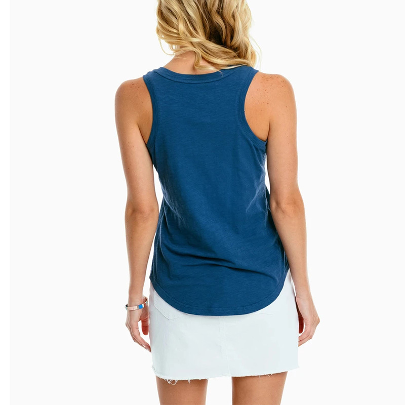 V neck sleeveless tank top womens