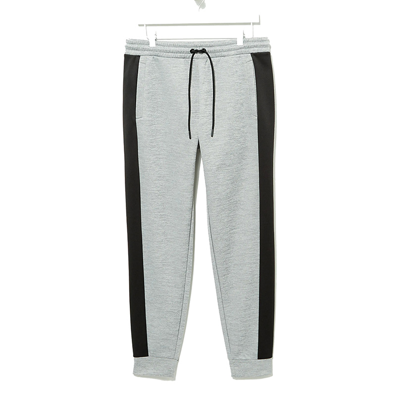 Mens athletic panel tracksuit set