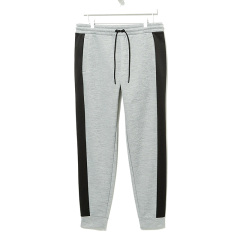 Mens athletic panel tracksuit set